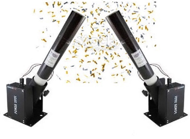Duo Confetti Cannon Launcher Rental
